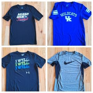 Lot  Boys L and XL dri-fit shirts